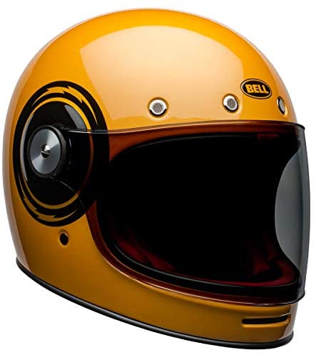 Bell Bullitt Independent Full-Face Motorcycle Helmet | Bolt Gloss Yellow/Black