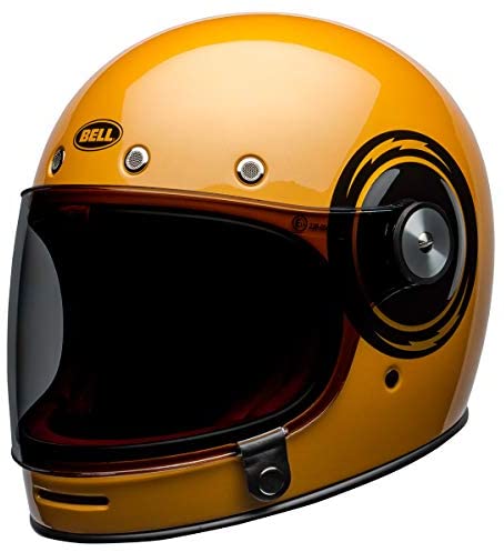 Bell Bullitt Independent Full-Face Motorcycle Helmet | Bolt Gloss Yellow/Black