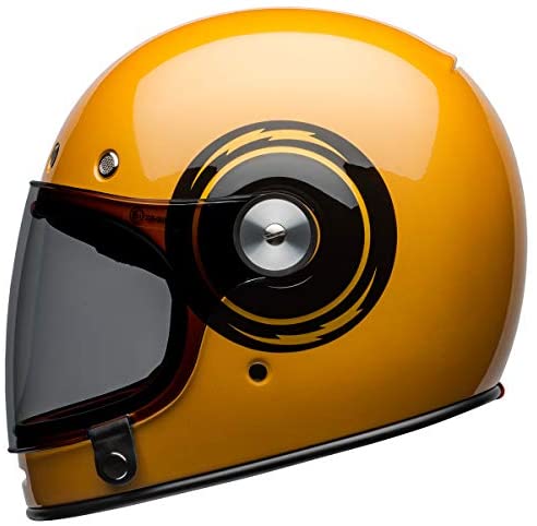Bell Bullitt Independent Full-Face Motorcycle Helmet | Bolt Gloss Yellow/Black