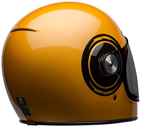 Bell Bullitt Independent Full-Face Motorcycle Helmet | Bolt Gloss Yellow/Black