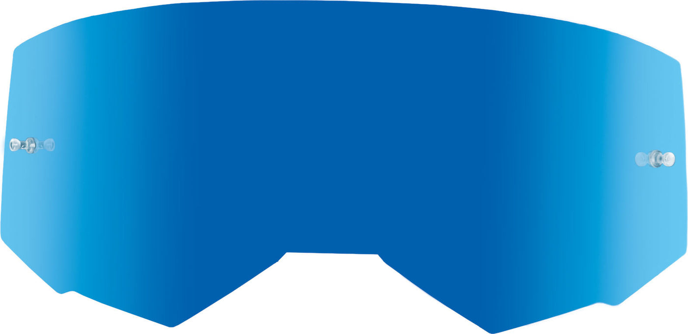 Single Lens W-post Adult Blue Mirror-smoke