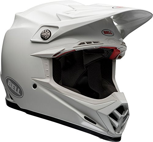 Bell Moto-9 Flex Dirt Helmet (Gloss White - Large)