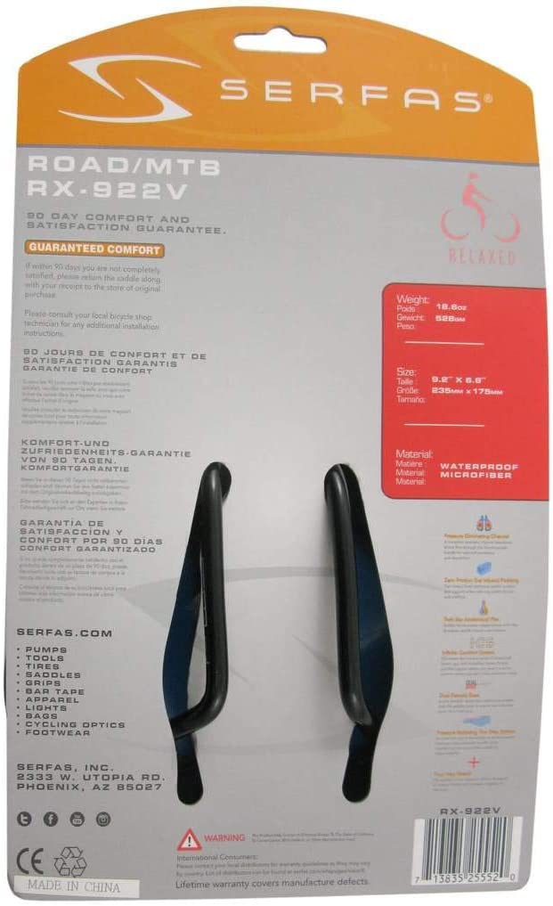 Serfas Women's RX Bicycle Saddle - RX-922