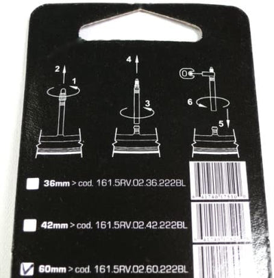 Vittoria Removable Tubular Valve - Pair