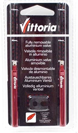 Vittoria Removable Tubular Valve - Pair