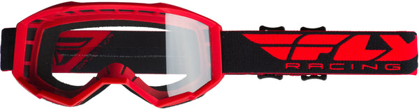 Youth Focus Goggle White/black Clear Lens