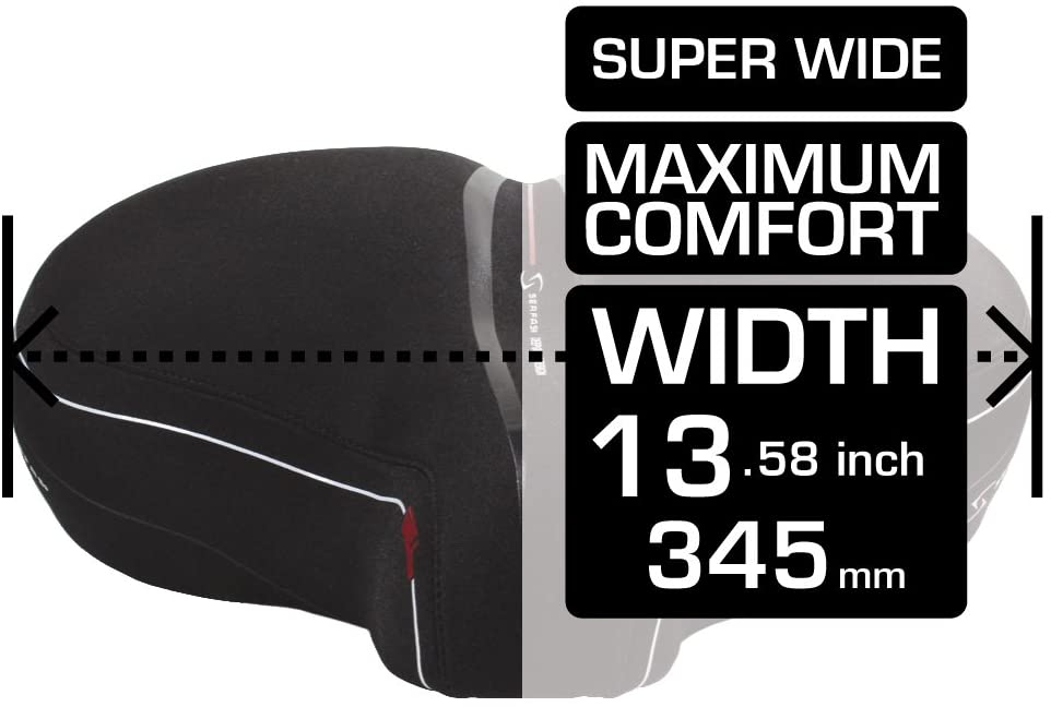Serfas CRS-1 Super Cruiser Bicycle Saddle