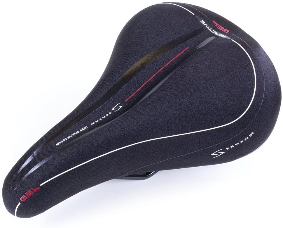 Serfas FS-243 Full Suspension Hybrid Reactive Gel Saddle