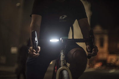 Knog Plus Clip-On Bike Light: LED, Waterproof, Universal Mount Bicycle/Running Light