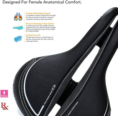 Serfas Women's RX Bicycle Saddle - RX-922