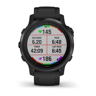 WATCH | fēnix® 6S - Pro and Sapphire Editions, Pro - Black with Black Band | GARMIN