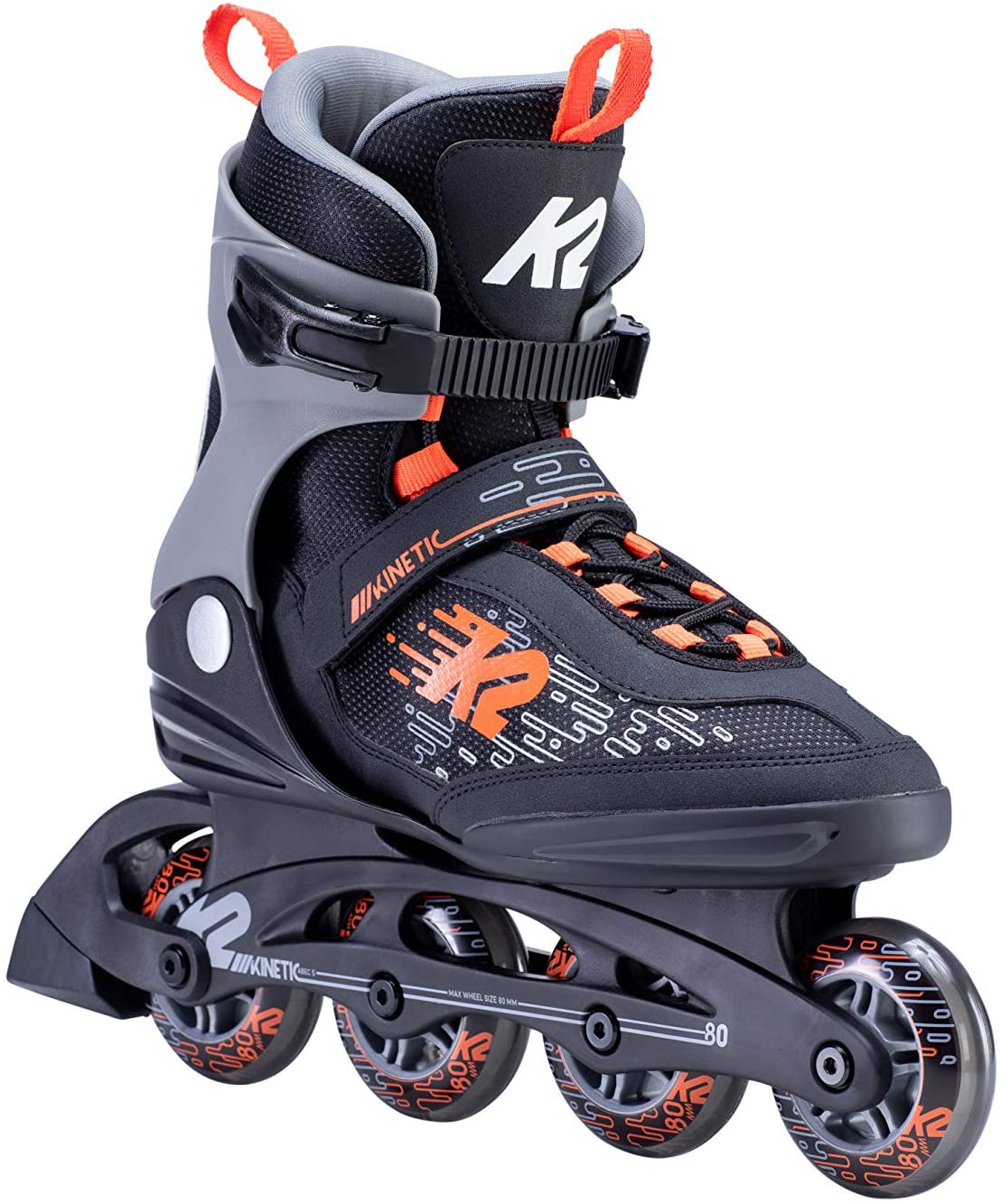 K2 Skate Men's Kinetic 80 Inline Skate