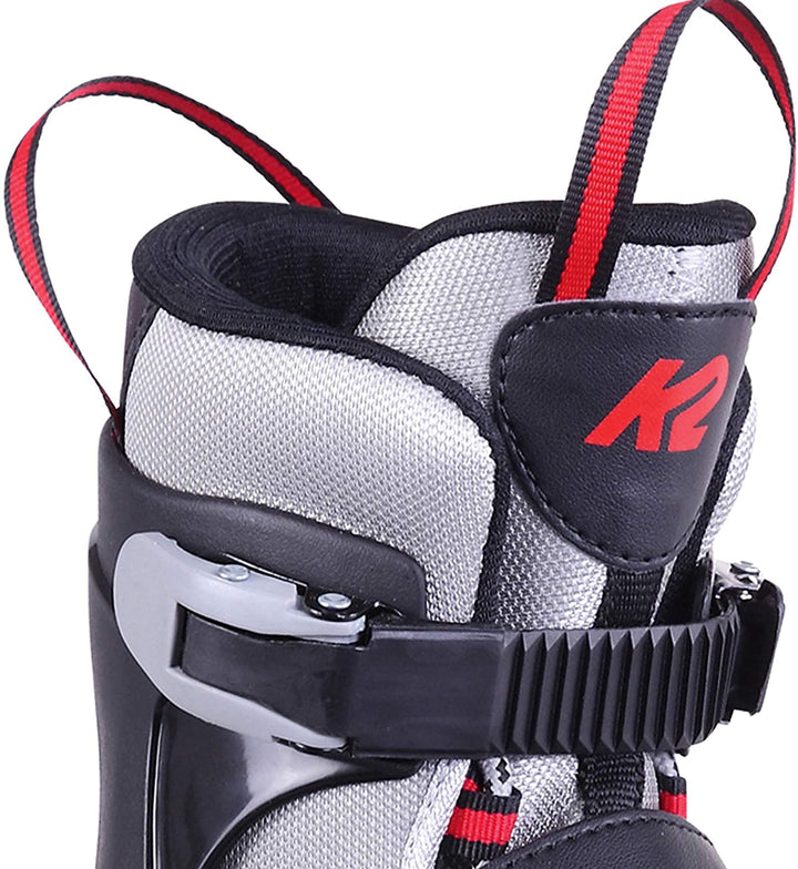 K2 Skate Youth Raider Inline Skates, Gray/Red
