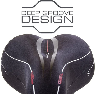 Serfas FS-243 Full Suspension Hybrid Reactive Gel Saddle