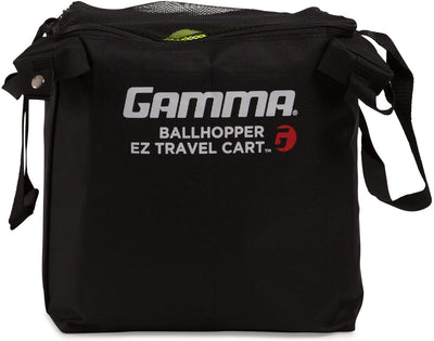 Gamma Sports EZ Travel Cart Pro, Portable Compact Design, Sturdy Lightweight Construction, 150 or 250 Capacity Available, Premium Carrying Case Included