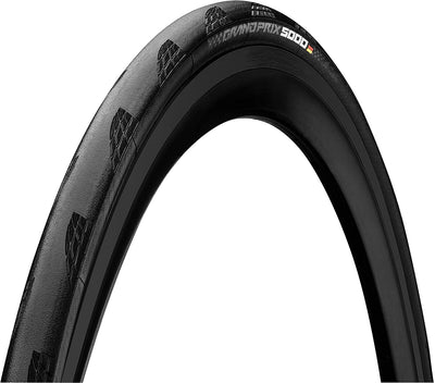 2X - Continental Grand Prix 5000 Black-BW+Black Chili 700X25
