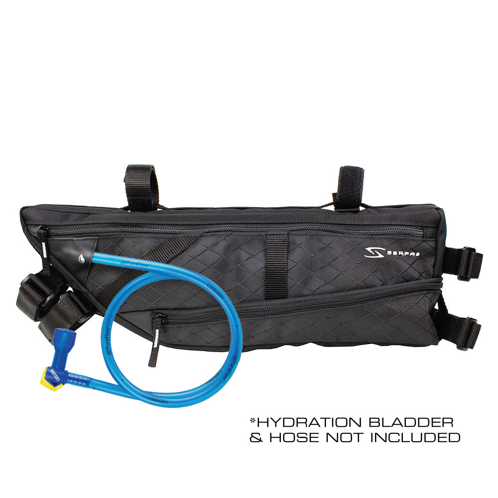 LT-FR1BK Ark Expandable Half-Frame Bag | Serfas Bicycle Bag