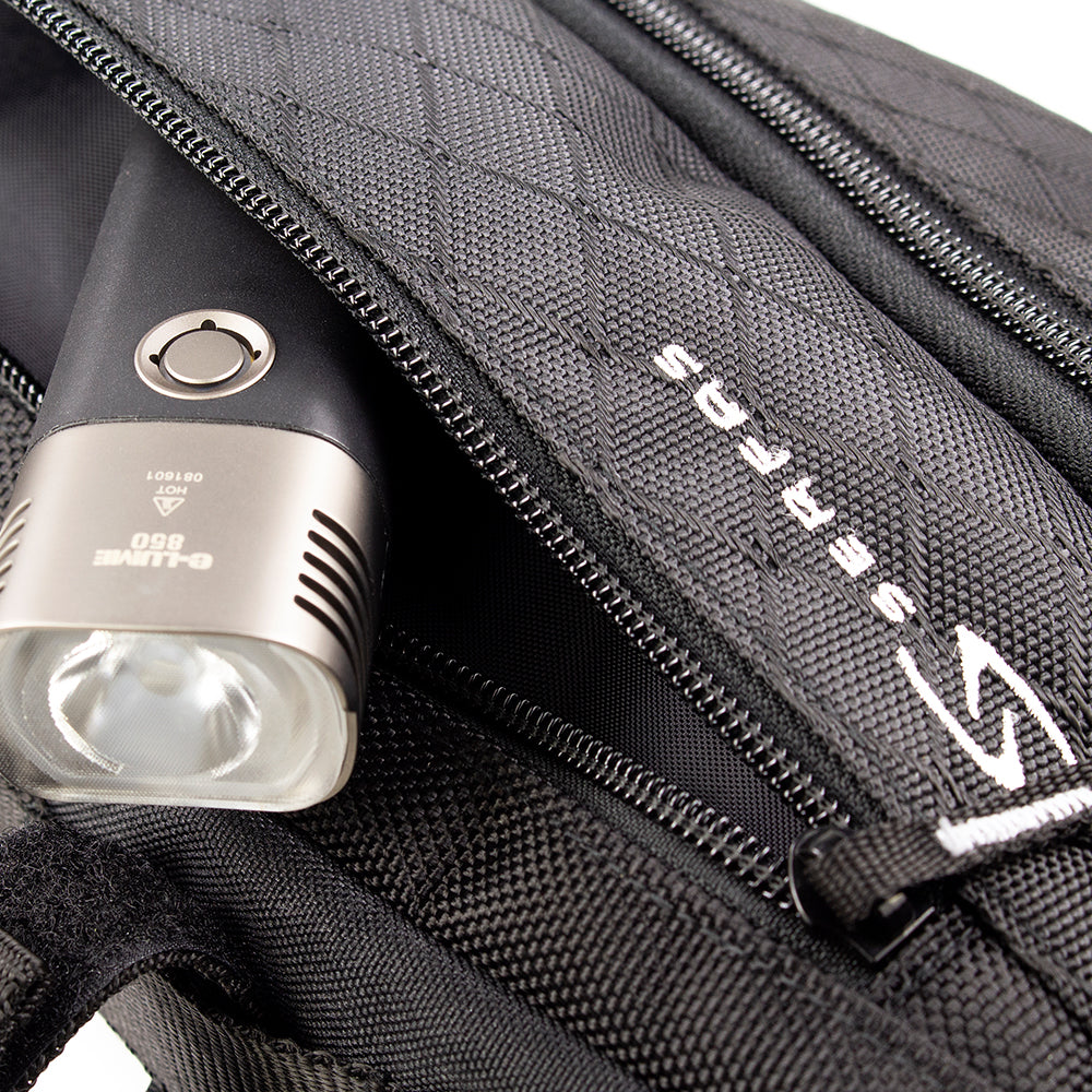 LT-FR1BK Ark Expandable Half-Frame Bag | Serfas Bicycle Bag
