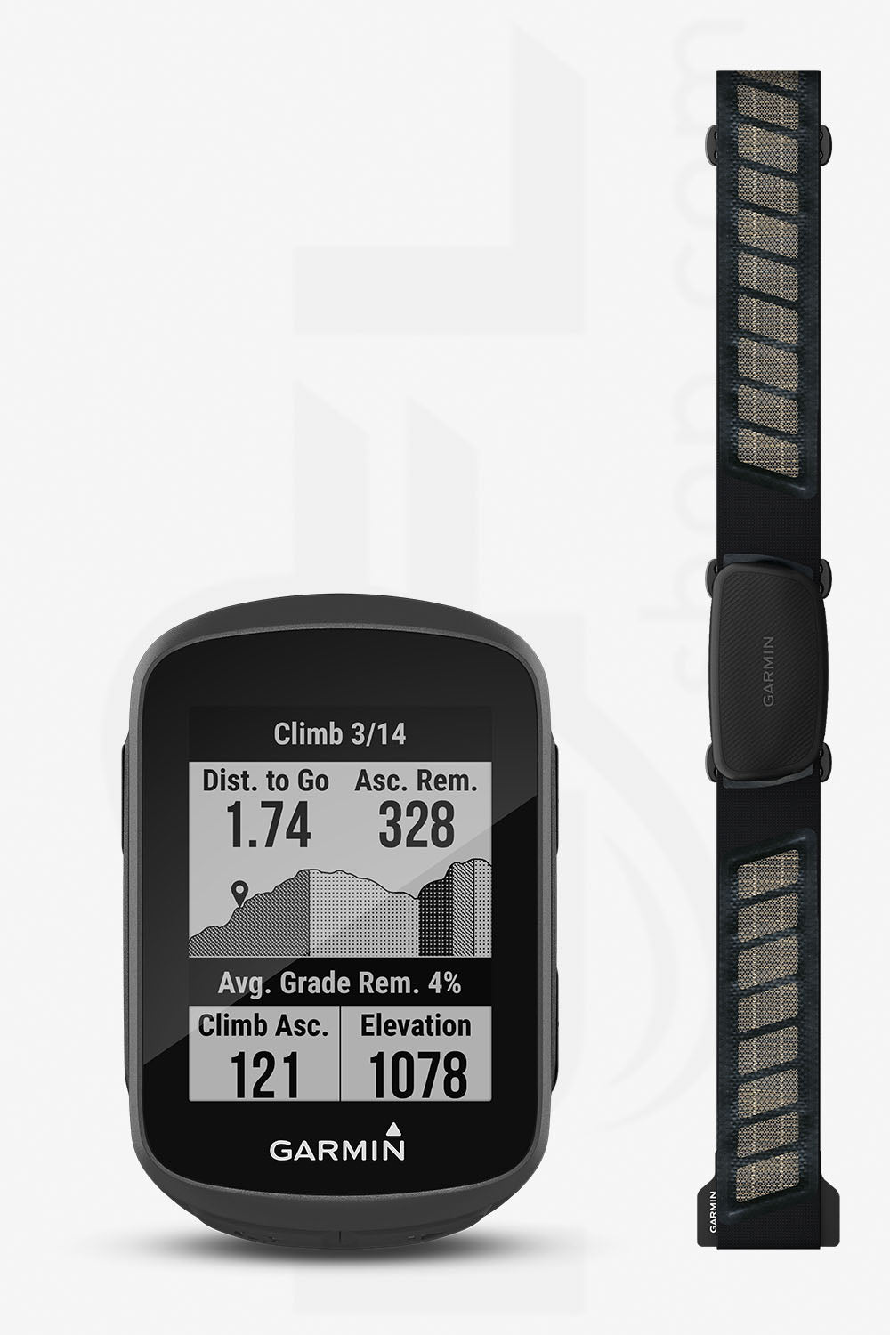 GPS GARMIN - Edge® 130 Plus, HRM Bundle