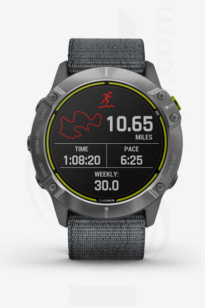 WATCH | Enduro™, Steel with Gray UltraFit Nylon Strap | GARMIN
