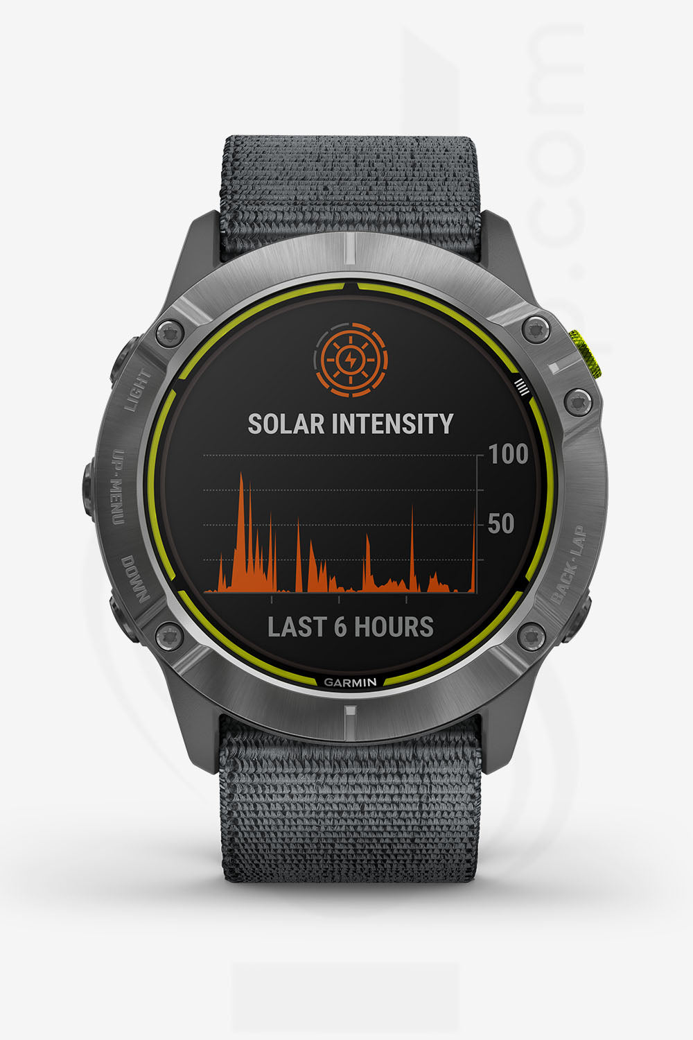 WATCH | Enduro™, Steel with Gray UltraFit Nylon Strap | GARMIN