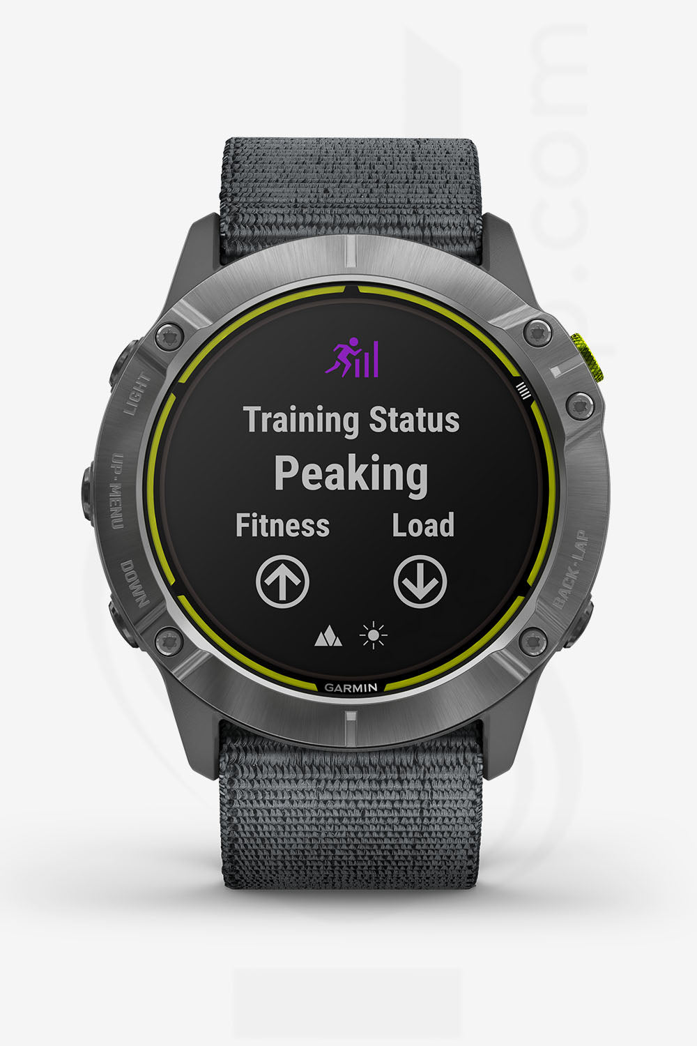 WATCH | Enduro™, Steel with Gray UltraFit Nylon Strap | GARMIN