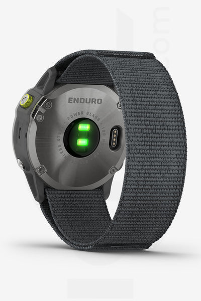 WATCH | Enduro™, Steel with Gray UltraFit Nylon Strap | GARMIN