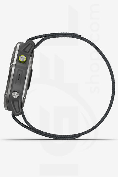 WATCH | Enduro™, Steel with Gray UltraFit Nylon Strap | GARMIN