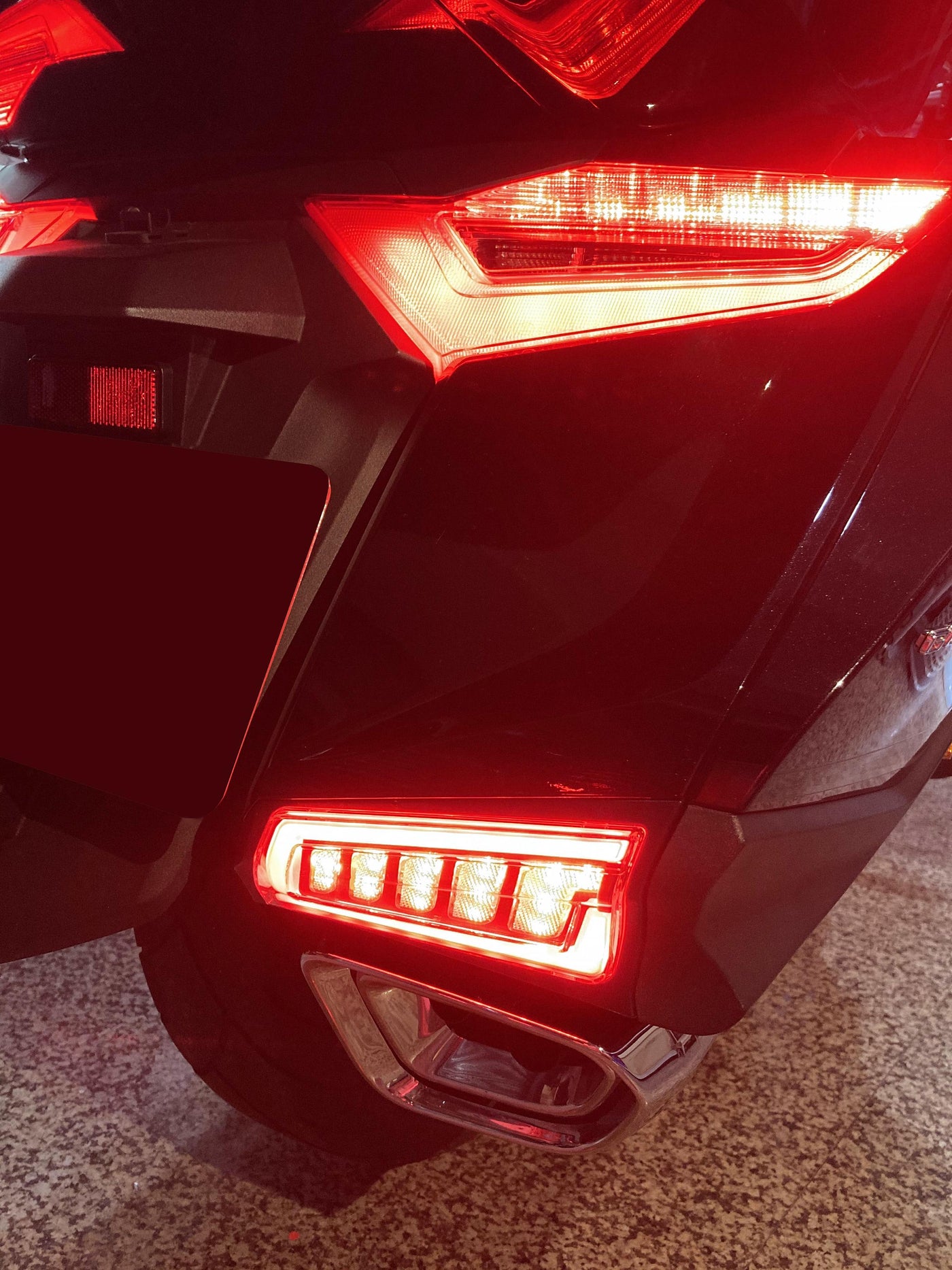 Rear Saddlebag Led Light Dynamic Sequential Hon