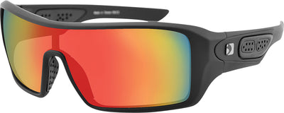 Paragon Sunglasses Clear W/blue Mirror Lens