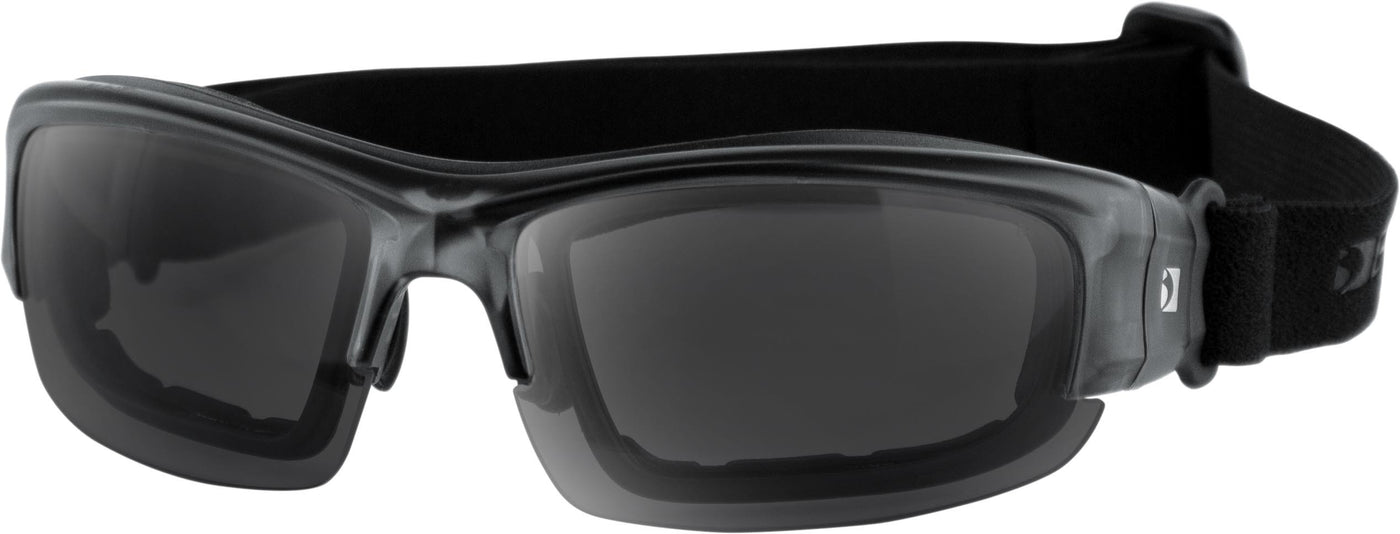 Rally Convertible Glasses Clr/gry W/3 Removable Lenses
