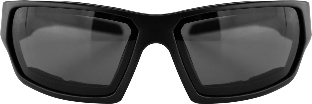 Tread Sunglasses Matte Black W/clear Lens Removable Foam
