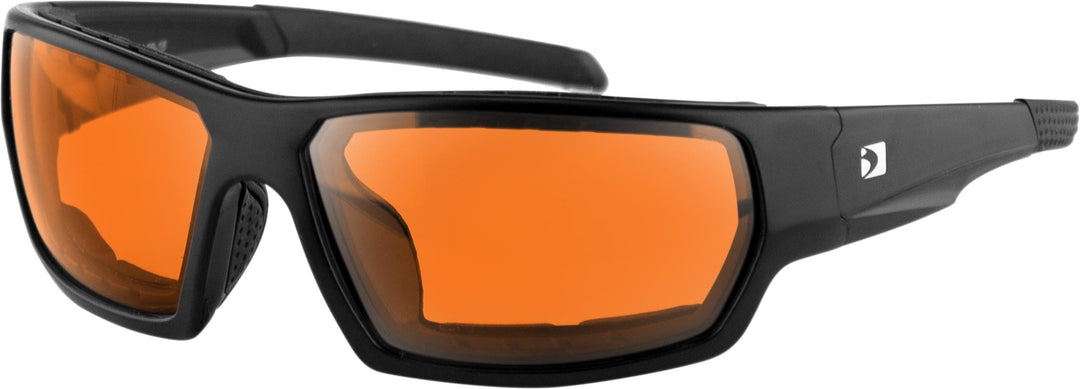 Tread Sunglasses Matte Black W/clear Lens Removable Foam