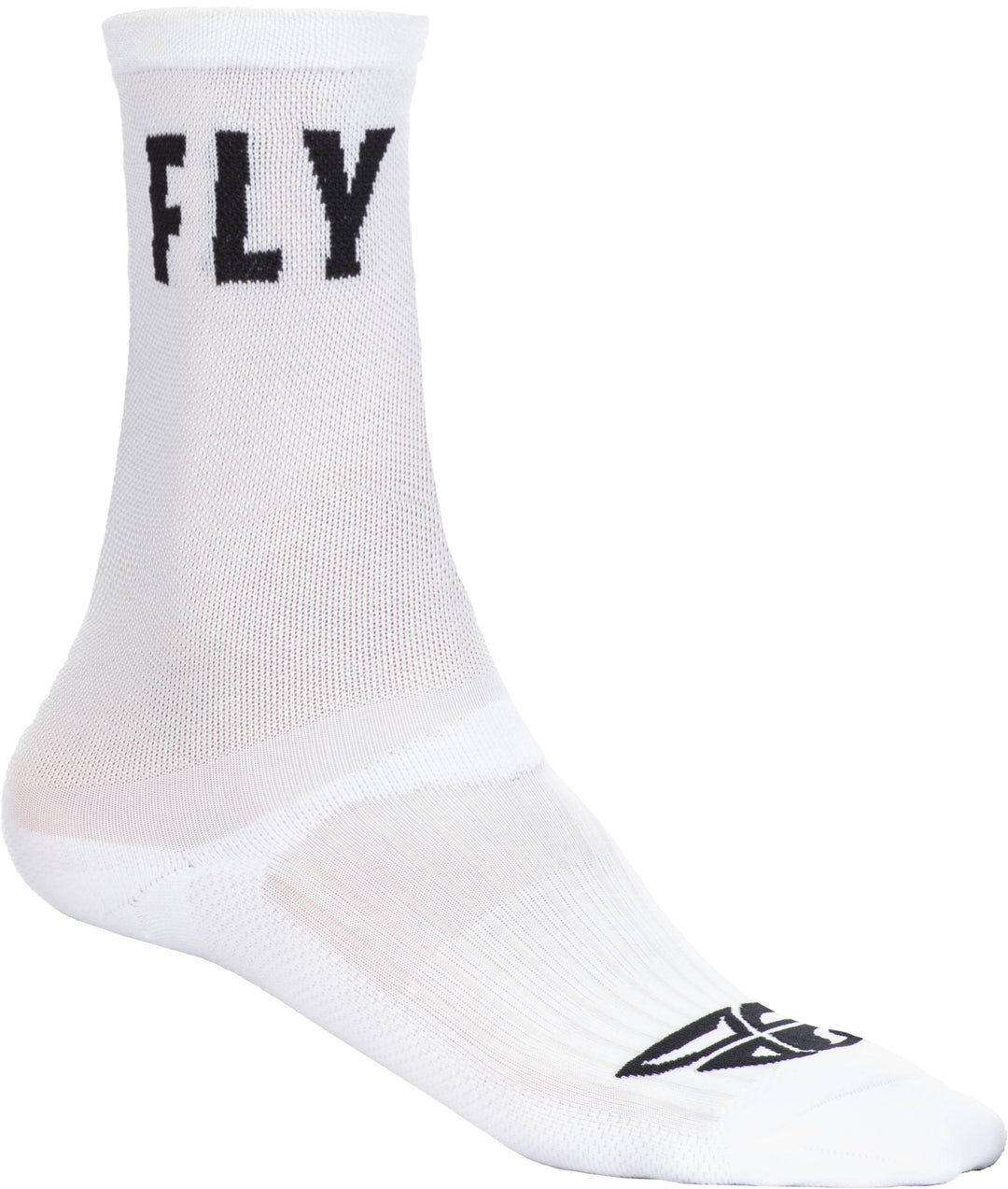 Fly Crew Socks White Sm/md