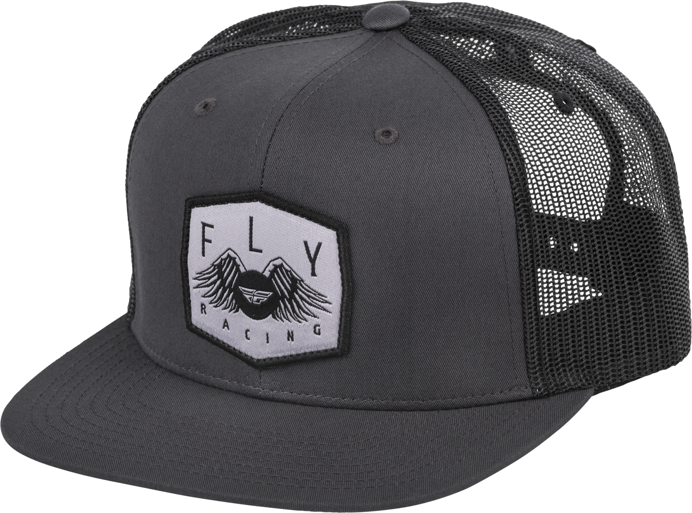 Youth Fly Freedom Trucker Hat Army Green