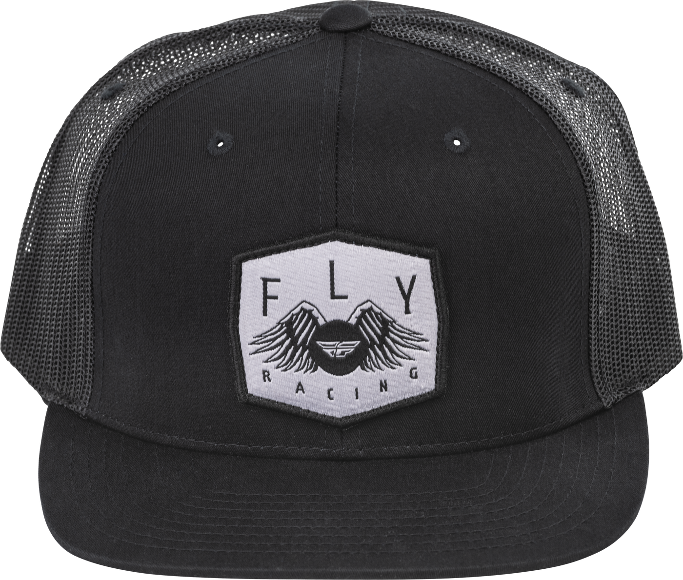 Youth Fly Freedom Trucker Hat Army Green