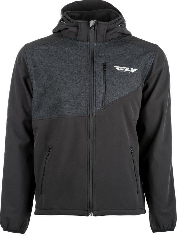 Fly Checkpoint Jacket Grey Heather/orange Xl
