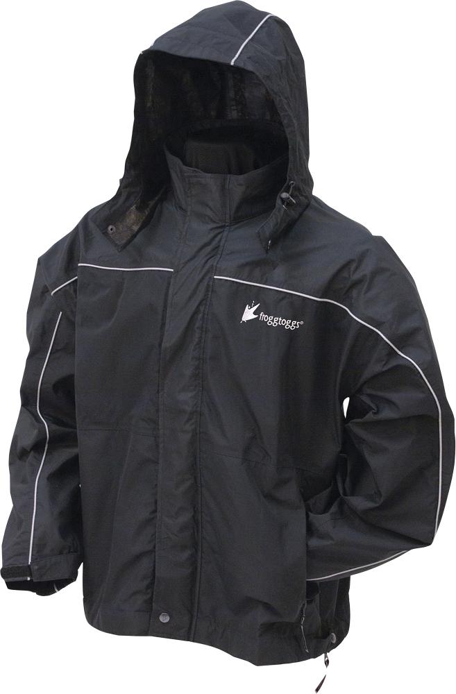 Toadz Highway Rain Jacket Hi-vis Green/black Xl