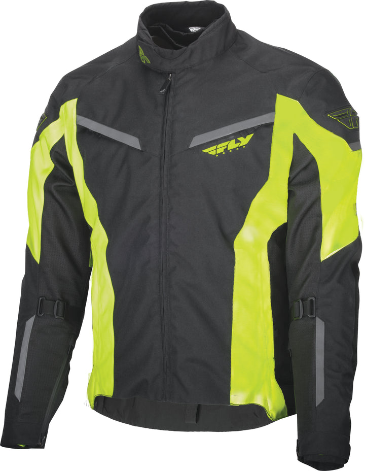 Strata Jacket Hi-vis/black Lg