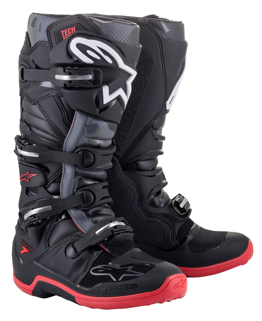 Tech 7 Boots Red Sz 16