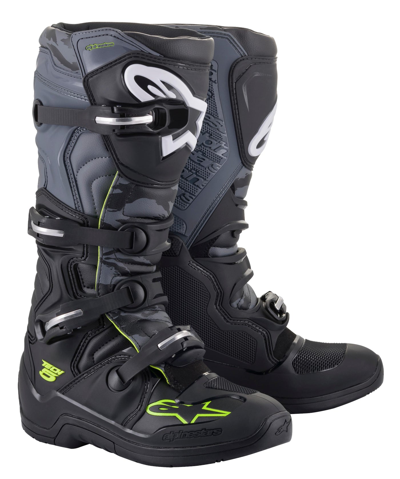 Tech 5 Boots Blk/cool Grey/ylw Fluo Sz 16