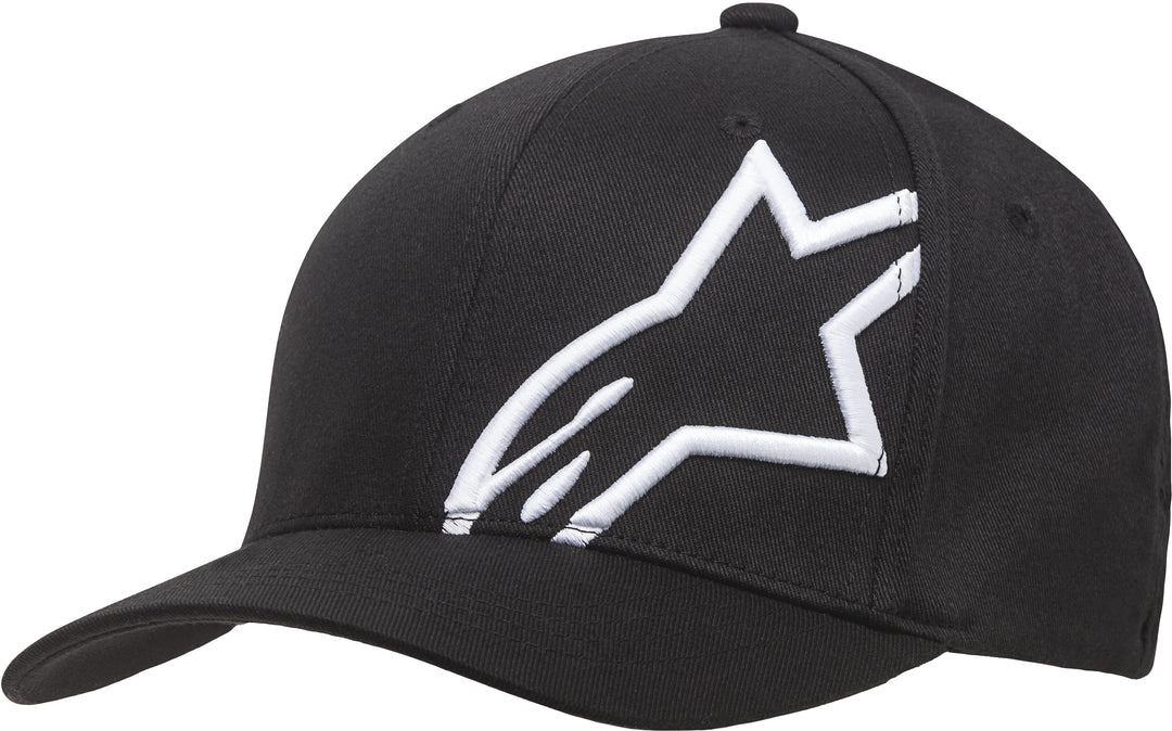 Corp Shift 2 Curved Brim Hat Black/red Sm/md