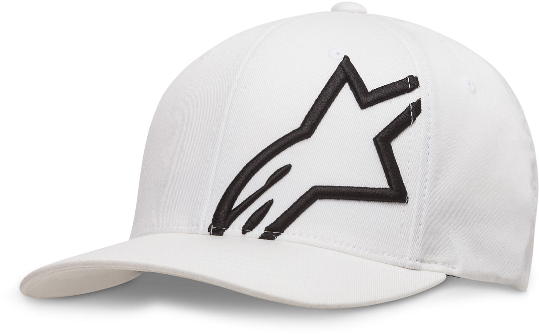 Corp Shift 2 Curved Brim Hat Black/red Sm/md