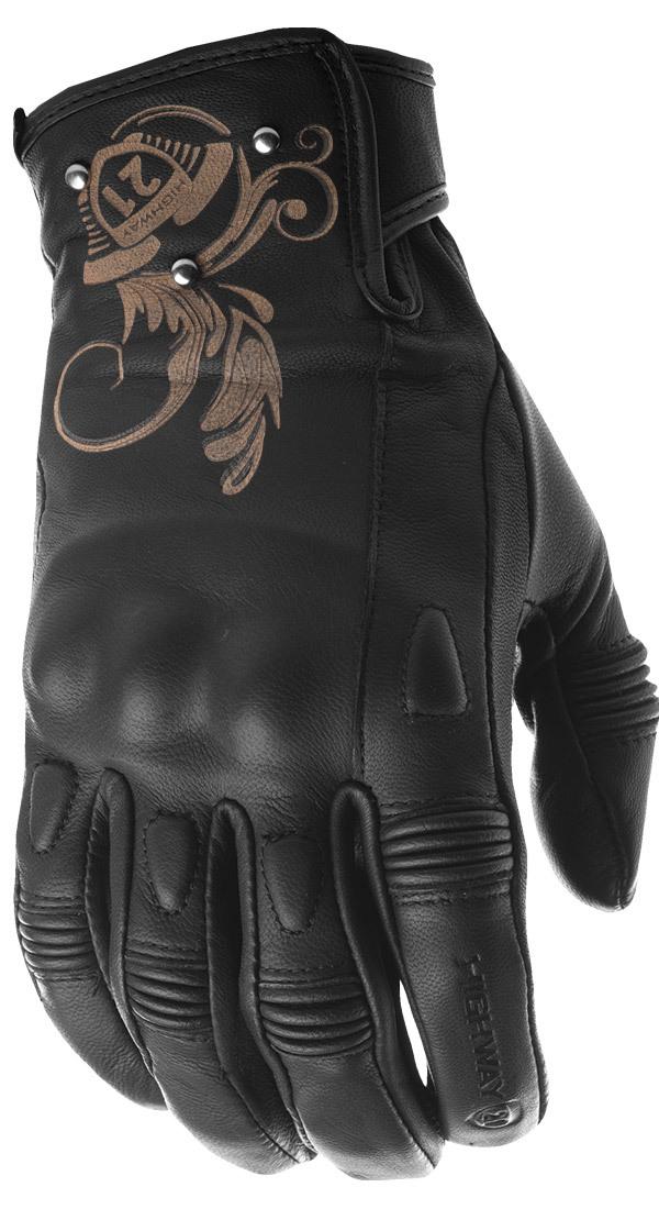 Women's Black Ivy Gloves Black Xl