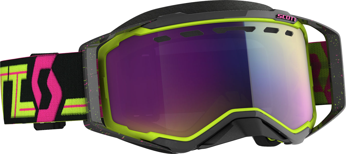 Prospect Snowcross Goggle Pink /blk Enhancer Rose Chrome
