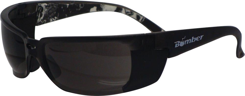Hub Bomb Eyewear Matte Black W/green Mirror Lens
