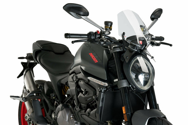 Windscreen Naked New Gen Sport Clear Duc