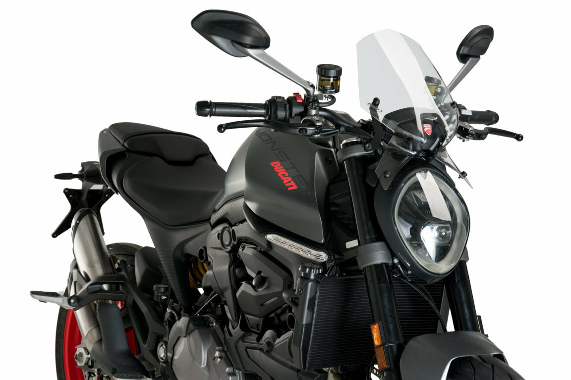 Windscreen Naked New Gen Sport Clear Duc