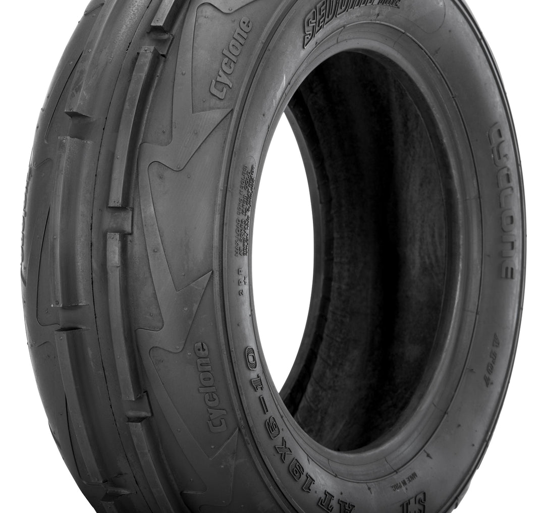 Tire Cyclone Rib 19x6-10 Bias 4pr Lr-130lbs