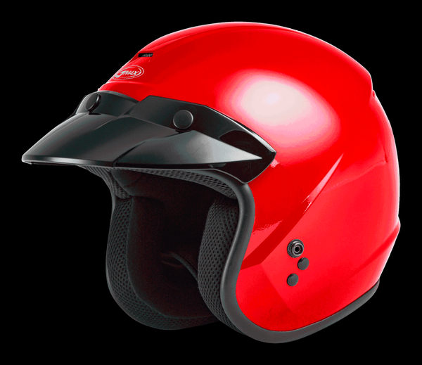 Of-2 Open-face Helmet Wine Red Xs